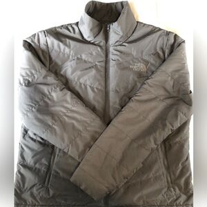 Black northface jacket womens L